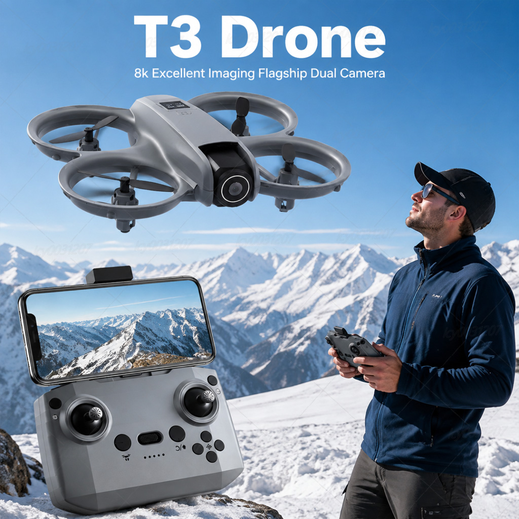 Drone Kit Tricopter - 새로운 T3 미니 RC 드론 전문가용