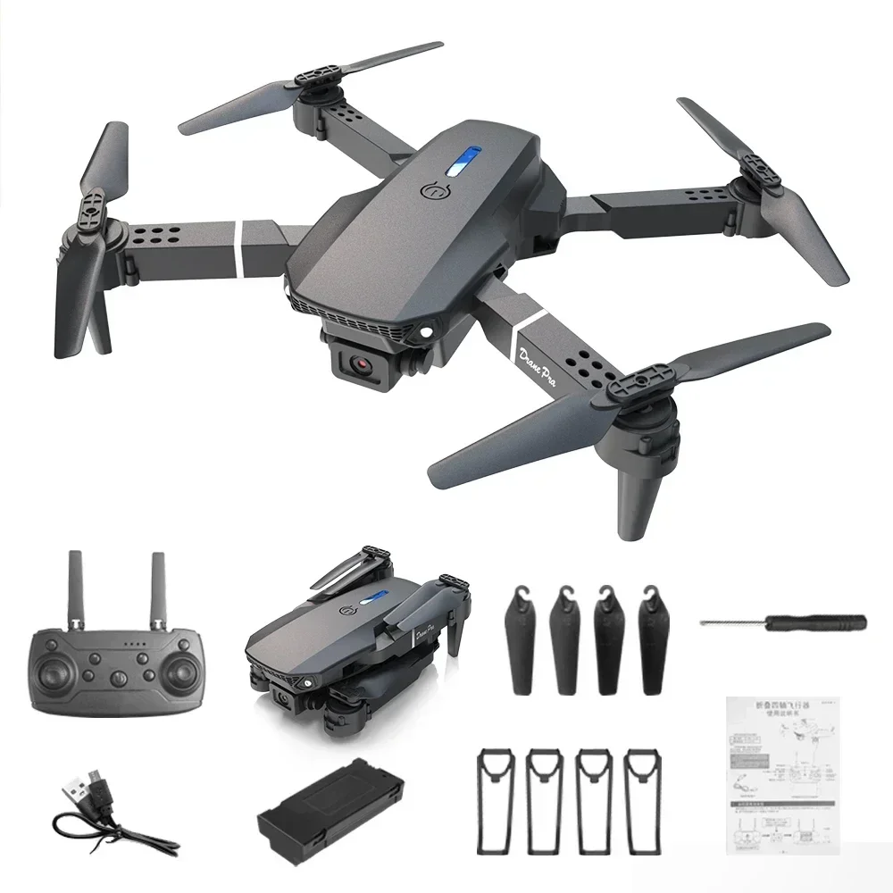 4K HD 카메라 E88 미니 드론 WiFi FPV 접 - Drone Kit Tricopter 리뷰 및 가격