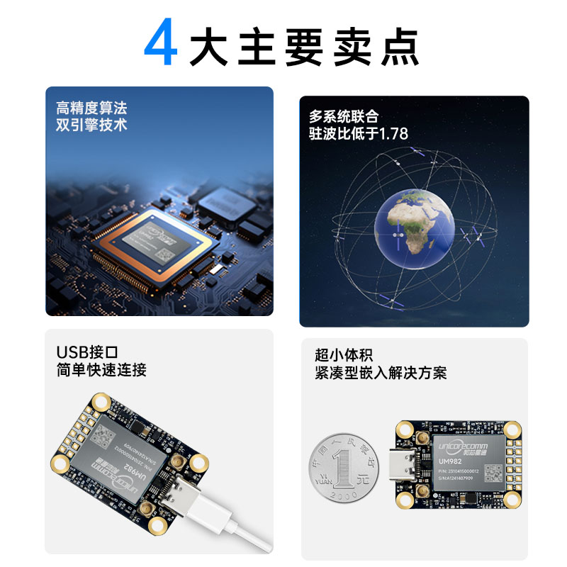 WITMOTION RTK-UM982 GNSS 수신기 Z - Drone Kit Hexacopter 리뷰 및 가격