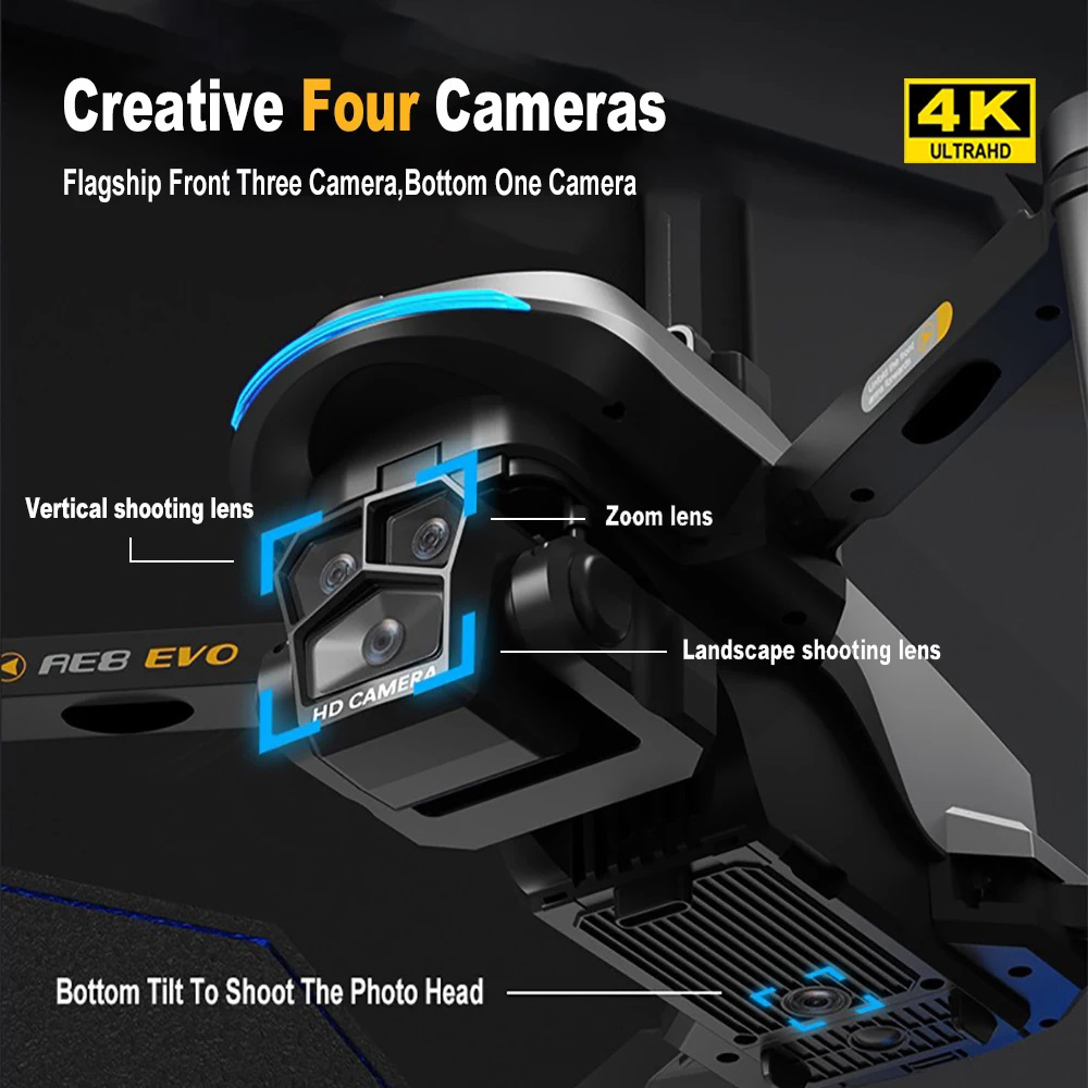 AE8 EVO 드론 4K 프로페셔널 5G GPS HD  - Drone Kit With Camera 리뷰 및 가격