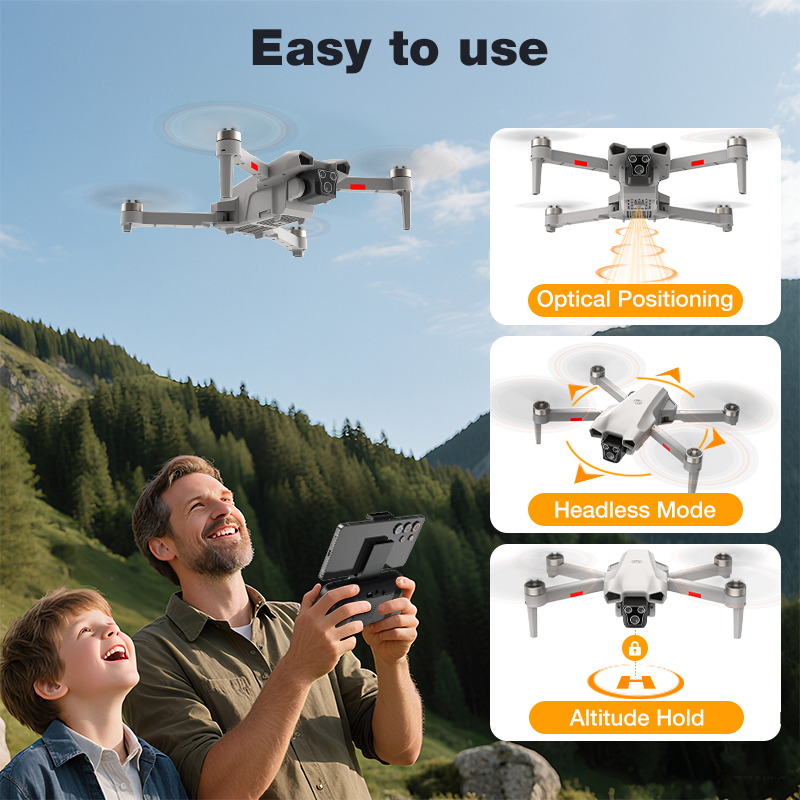 새로운 핫 L017 프로 드론 브러시리스 3D 롤 36 - Drone Kit Professional 리뷰 및 가격